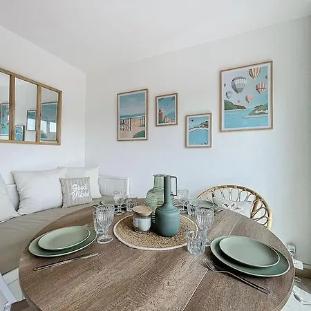 3385-appartement 4 Couchages A 400m De La * 아르젤레쉬르메르